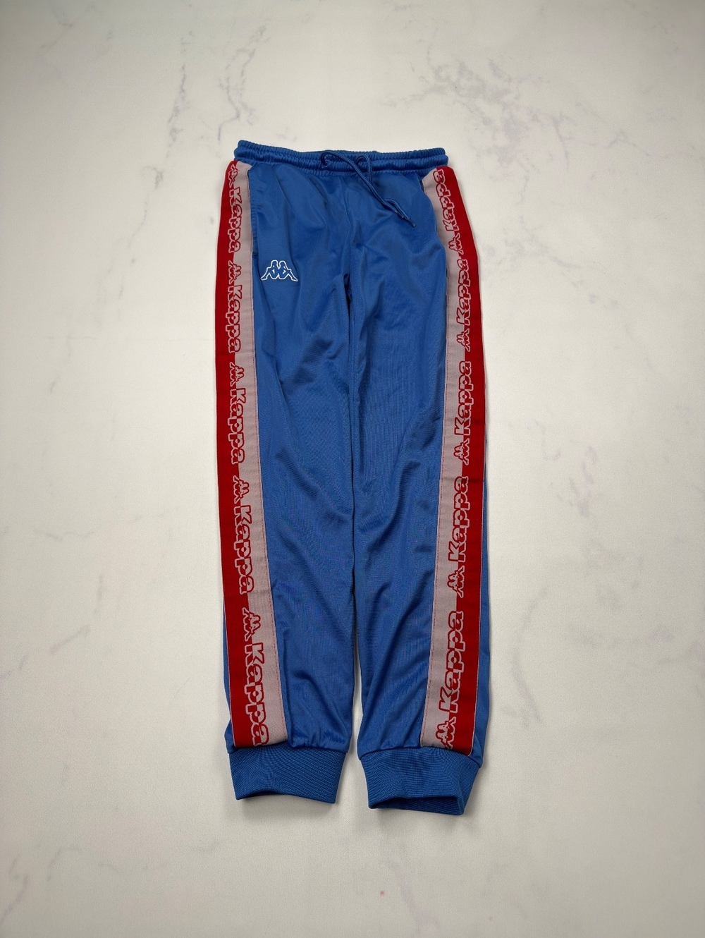 Kappa Track Pants Blue Retro Sporty - Boys 12